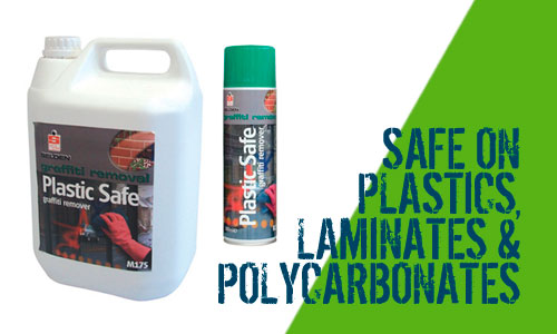 Plastic Safe Graffiti Removal Solutions